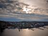 Setting sun over Smögen
