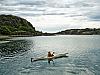 Out paddling