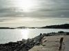 Rocky shoreline